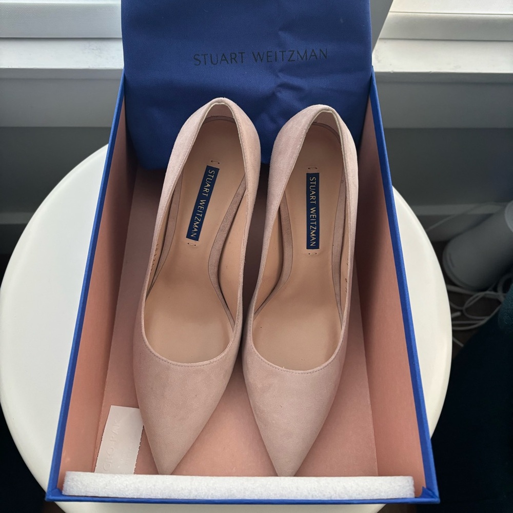 Suede shoes